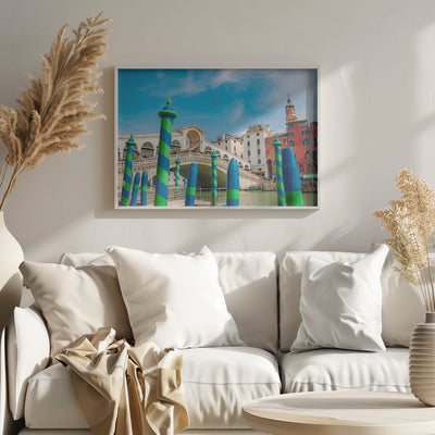 The City of Love - Stretched Canvas, Poster or Fine Art Print I Heart Wall Art