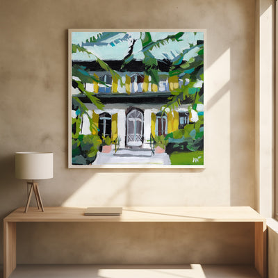 Hemingway House - Square Stretched Canvas, Poster or Fine Art Print I Heart Wall Art