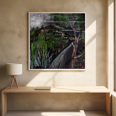 Vista - Square Stretched Canvas, Poster or Fine Art Print I Heart Wall Art