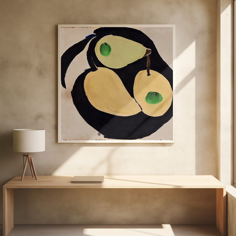 Fruits - Square Stretched Canvas, Poster or Fine Art Print I Heart Wall Art