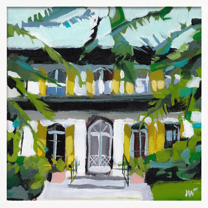 Hemingway House - Square Stretched Canvas, Poster or Fine Art Print I Heart Wall Art