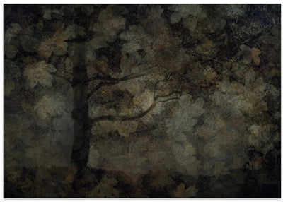 Dark forest - Stretched Canvas, Poster or Fine Art Print I Heart Wall Art