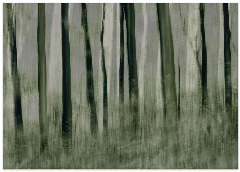 Trees in motion - Stretched Canvas, Poster or Fine Art Print I Heart Wall Art