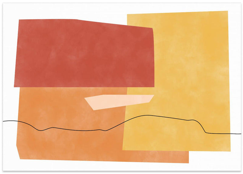 Abstract Horizons - Stretched Canvas, Poster or Fine Art Print I Heart Wall Art