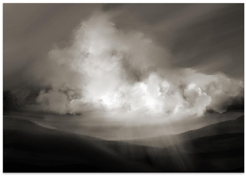 Storm - Stretched Canvas, Poster or Fine Art Print I Heart Wall Art