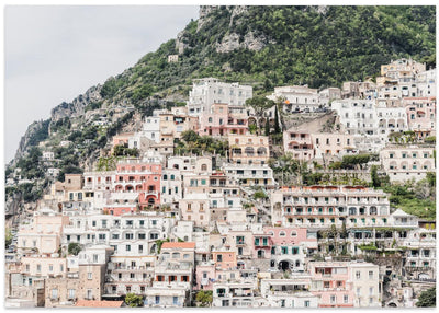 Positano at the Amalfi Coast - Stretched Canvas, Poster or Fine Art Print I Heart Wall Art