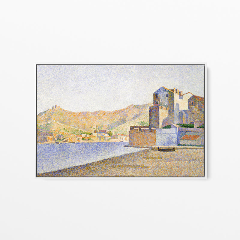 The Town Beach, Collioure, Opus 165 by Paul Signac- Stretched Canvas Print or Framed Fine Art Print I Heart Wall Art Australia 