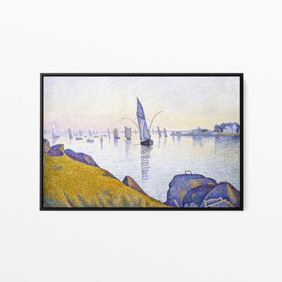 Evening Calm, Concarneau, Opus 220 by Paul Signac- Stretched Canvas Print or Framed Fine Art Print I Heart Wall Art Australia 