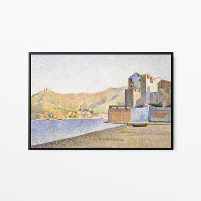 The Town Beach, Collioure, Opus 165 by Paul Signac- Stretched Canvas Print or Framed Fine Art Print I Heart Wall Art Australia 