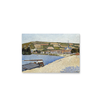 Les Andelys, Côte d’Aval by Paul Signac- Stretched Canvas Print or Framed Fine Art Print - Artwork I Heart Wall Art Australia 