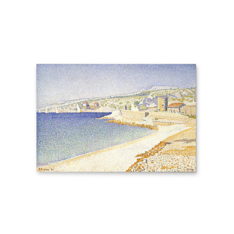 The Jetty at Cassis, Opus 198 by Paul Signac- Stretched Canvas Print or Framed Fine Art Print I Heart Wall Art Australia 