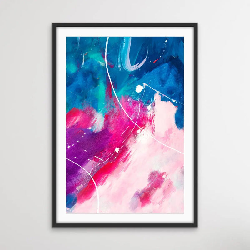 Colour Pops - Colourful Abstract Artwork Collection I Heart Wall Art Australia 