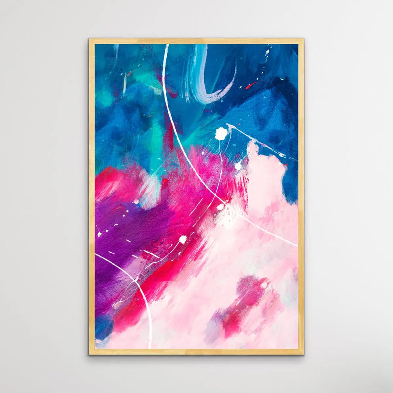Colour Pops - Colourful Abstract Artwork Collection I Heart Wall Art Australia 