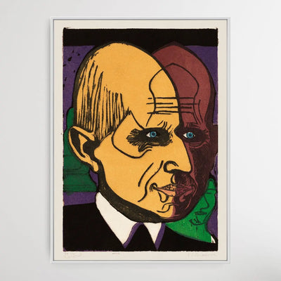 Dr. Bauer (1933) by Ernst Ludwig Kirchner - I Heart Wall Art