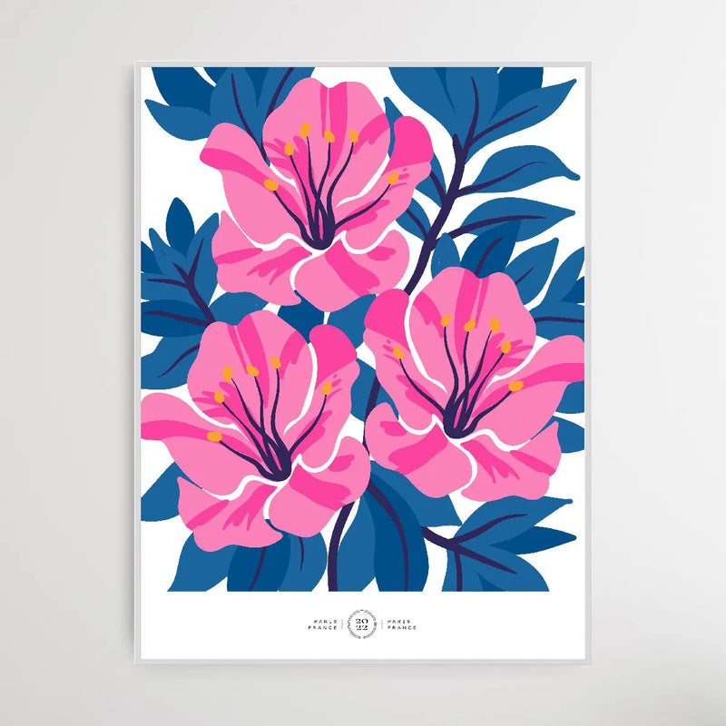 Floral Botanica Number 14 - Floral Poster Style Print Collection - I Heart Wall Art