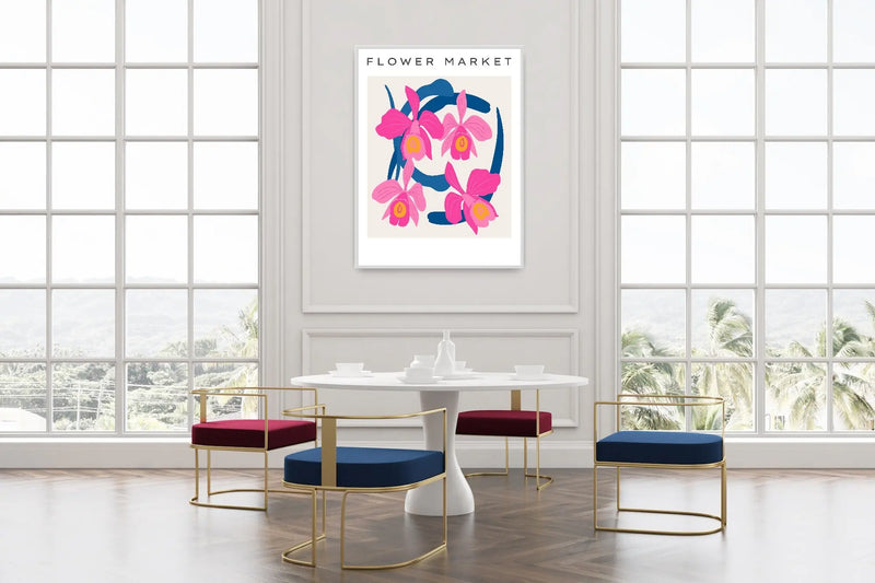 Floral Botanica Number 28 - Floral Poster Style Print Collection - I Heart Wall Art