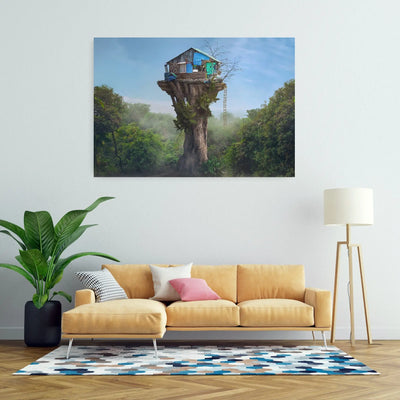 House in the Sky by Sulaiman Almawash I Heart Wall Art Australia 