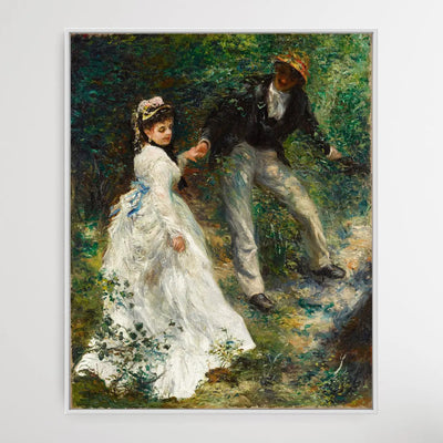 La Promenade (1870) by Pierre-Auguste Renoir I Heart Wall Art Australia 