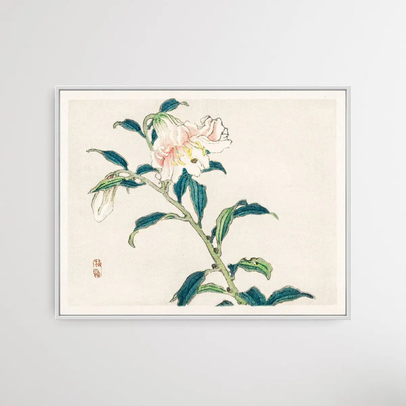 Lily by Kōno Bairei (1844-1895) - I Heart Wall Art