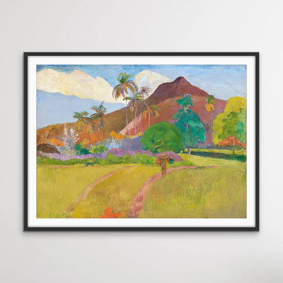 Paul Gauguin's Tahitian Landscape (1891) - I Heart Wall Art