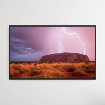 Powered Sight by Christoph Schaarschmidt - Photographic Print of Uluru - I Heart Wall Art