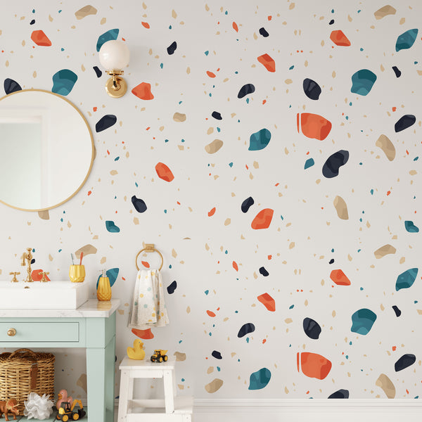 Buy 100yellow Animal Printe Self Adhesive Peel  Stick Wallpaper Kids Room  44 Sqft online  Looksgudin