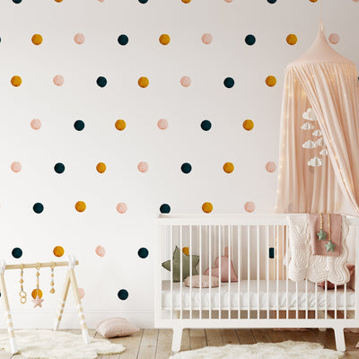 Watercolour Circle Decals I Heart Wall Art Australia 