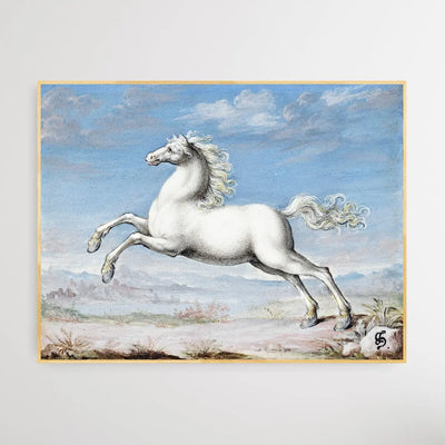 White Horse (1552–1601) by Joris Hoefnagel - I Heart Wall Art