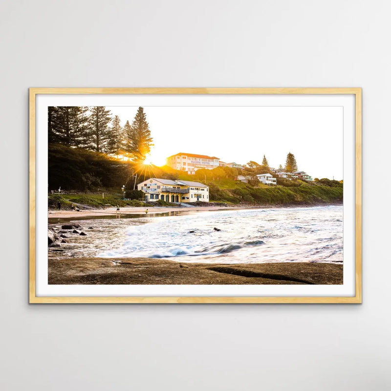 Yamba Main Beach - Photographic Beach Print - I Heart Wall Art