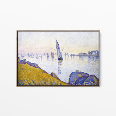 Evening Calm, Concarneau, Opus 220 by Paul Signac- Stretched Canvas Print or Framed Fine Art Print I Heart Wall Art Australia 