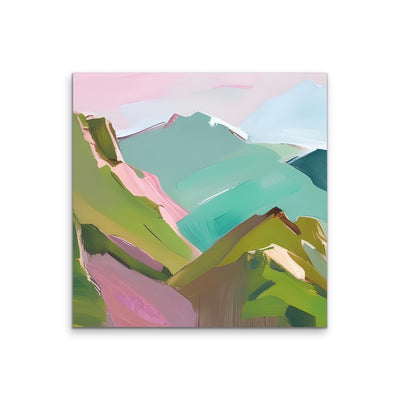 Printable Art Downloadable Prints Set of 3 Mountains Blush -  Australia